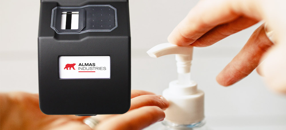 Almas Industries AG: Sormenjälkitunnistimien käyttö koronaviruspandemian aikana